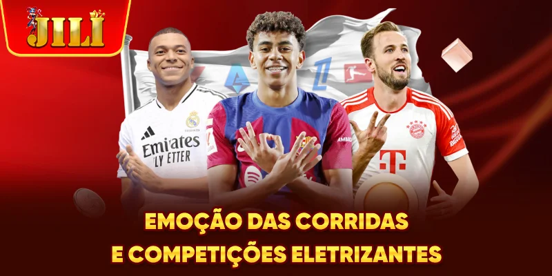 Emoção das corridas e competições eletrizantes