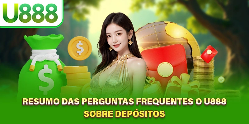 Resumo das perguntas frequentes o U888 sobre depósitos